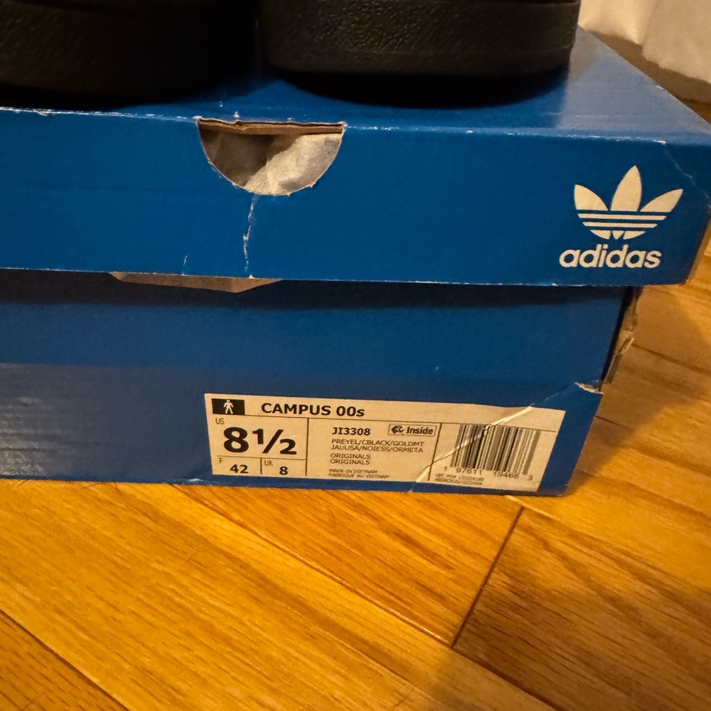 NWT Adidas Men’s Campus Yellow Sneakers!!! - Picture 2 of 9